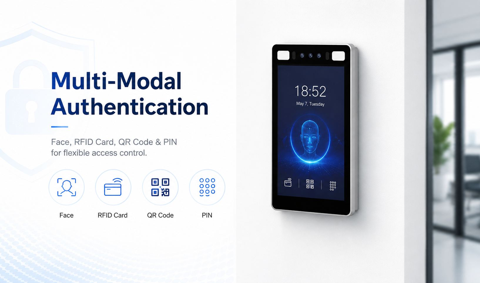 Multi-modal authentication for flexible access