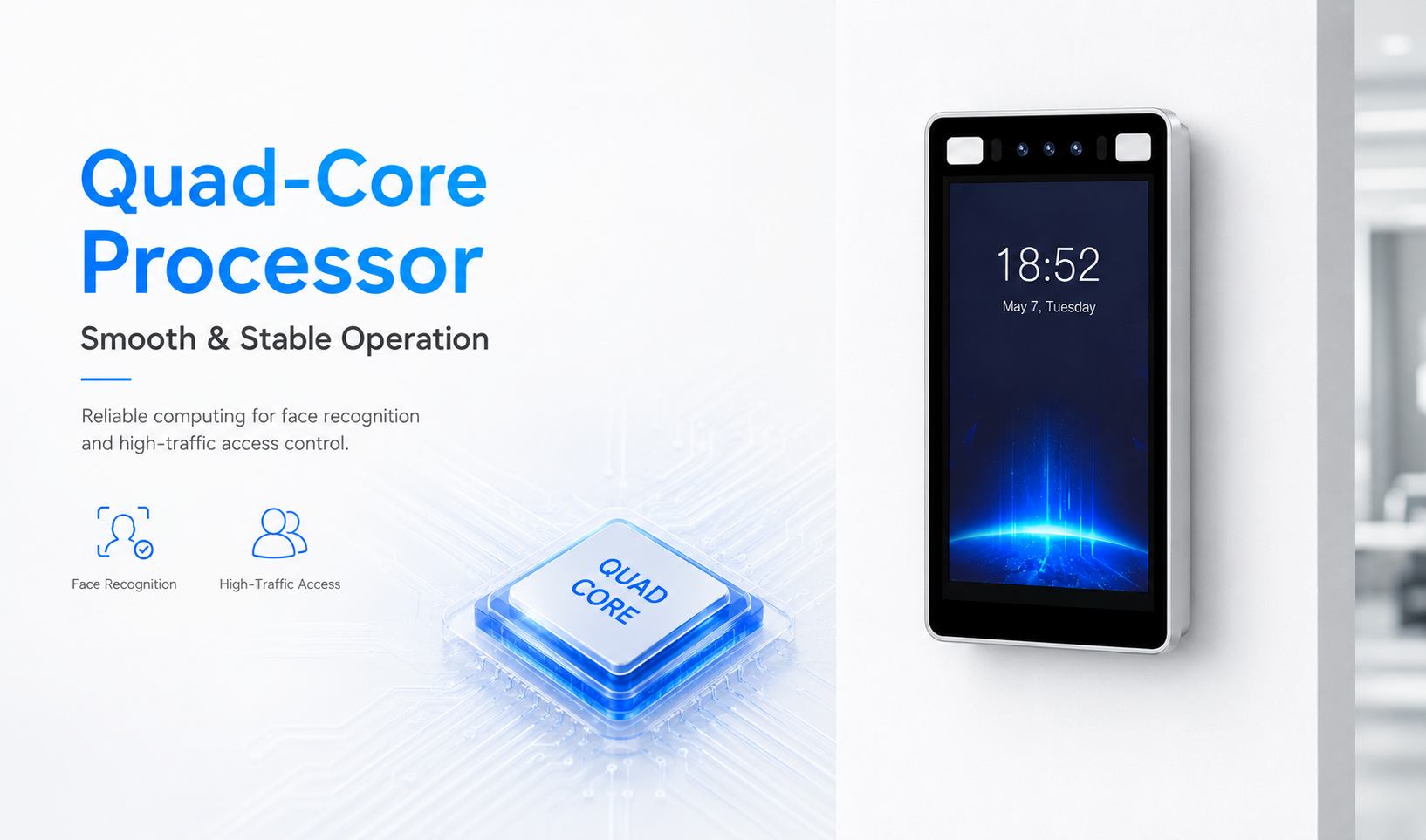 Stable operation with quad-core performance