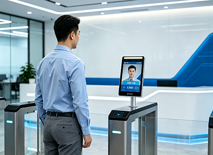 Passage control at logistics centers and warehouses