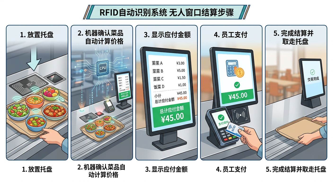 其他公司自动收银的5个步骤